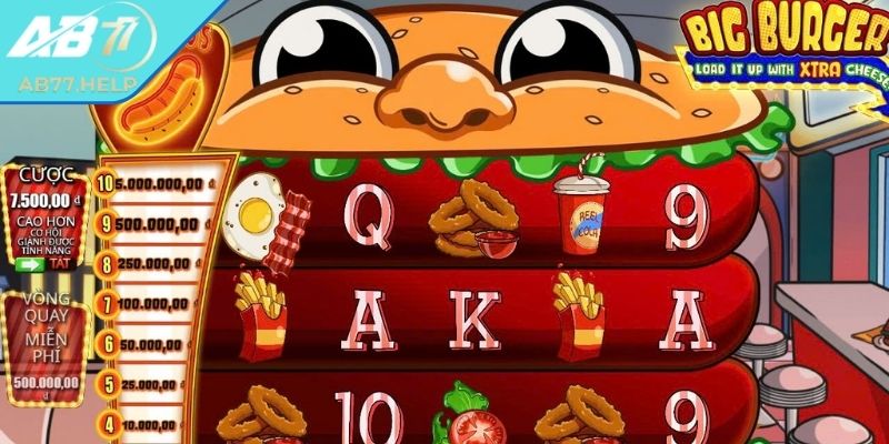 Tham khảo game hấp dẫn American burger AB77