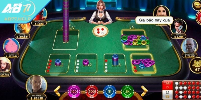Tổng quan cơ bản về game xóc đĩa AB77
